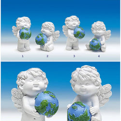 Engel Igor mit Weltkugel