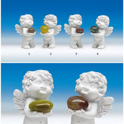 Engel Igor mit Yuhua - Naturstein