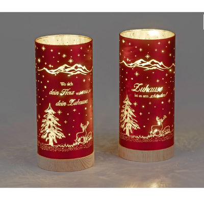 LED Winterlicht Dekolicht  mit Sternen