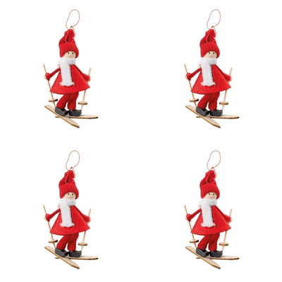 Christbaumanhänger Skifahrer