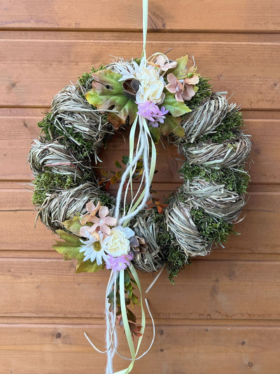 Türkranz mit Herbstblumen Ø 28 cm