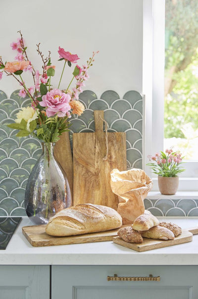 Servierplatten aus Mangoholz