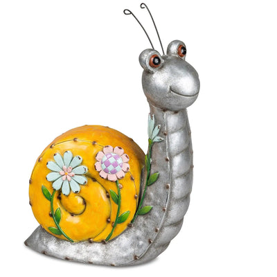 Schnecke Metalloptik