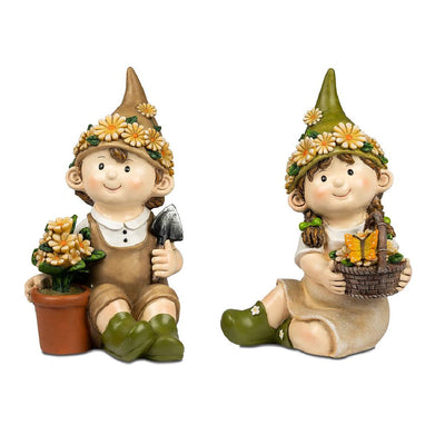 Gartenfiguren Sommerkinder