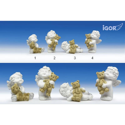 Engel Igor mit Herzkinder - Teddy