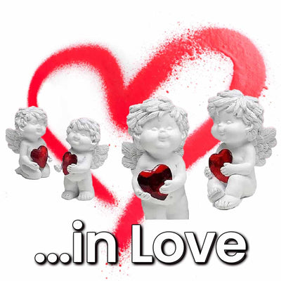 Engel Igor mit Kristallherz Gr. M - Engel-Igor