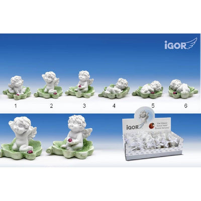 Engel Igor mit Kleeblatt 