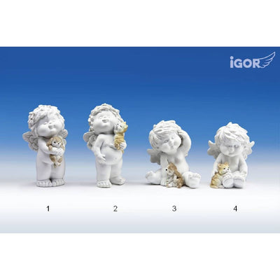 Engel Igor mit Hund oder Katze