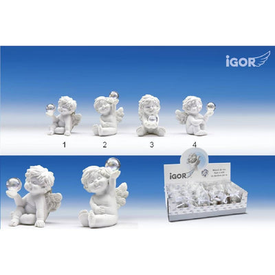 Engel Igor mit Seifenblase 