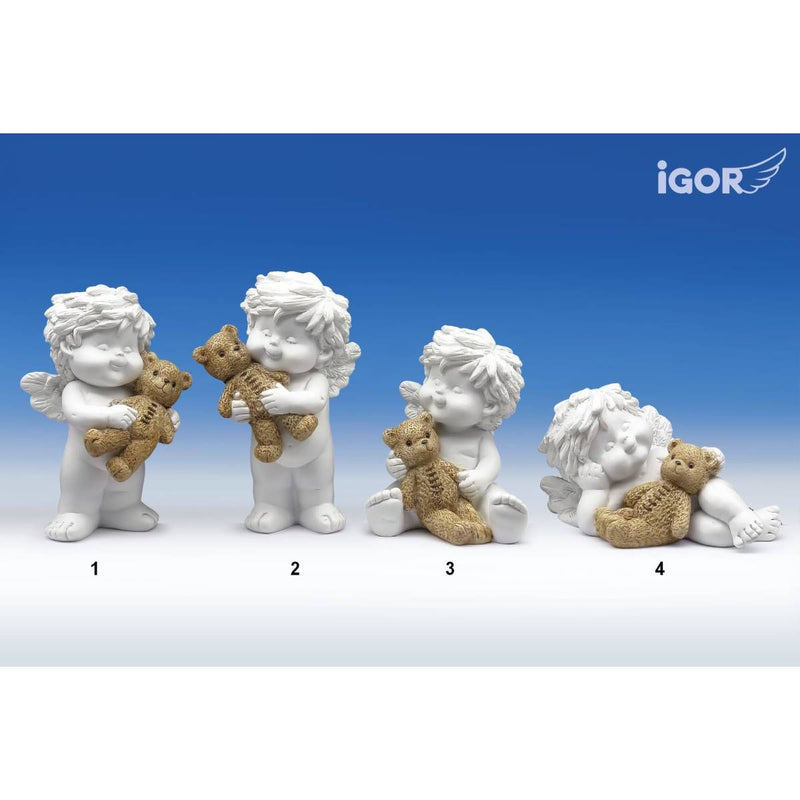 Engel Igor mit Herzkinder - Teddy