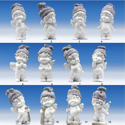 Winterengel ''Igor/Olga''mit Wollmütze