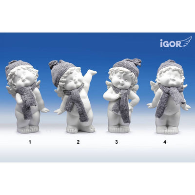 Engel Igor Winterengel mit Wollmütze