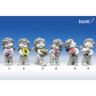 Engel Igor mit Blume