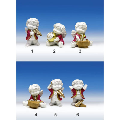 Musikengel Igor (Mozart) sitzend