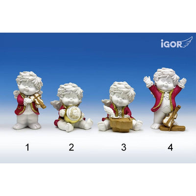 Musikengel Igor (Mozart) stehend 