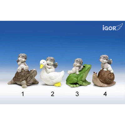 Engel Igor mit Gartentiere