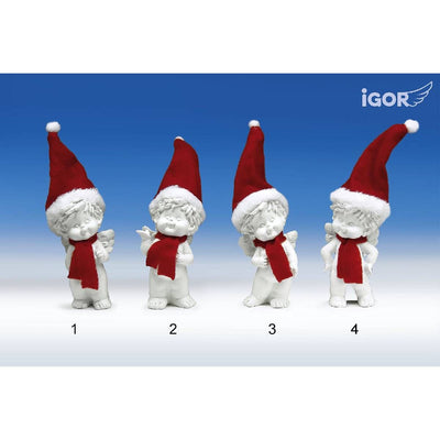 Engel Igor mit Santa Mütze