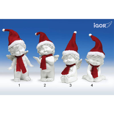 Engel Igor mit Santa Mütze