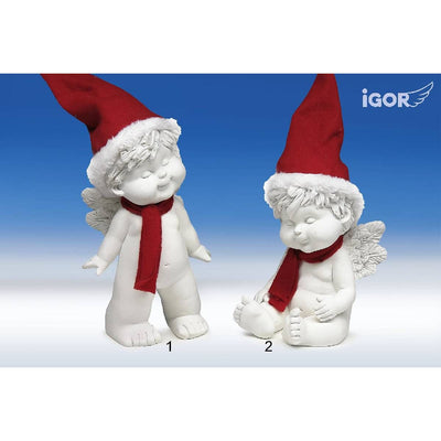 Engel Igor mit Santa Mütze