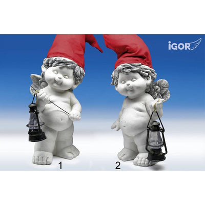 Engel Igor mit Laterne