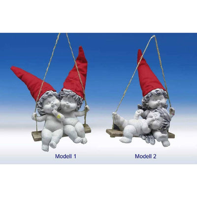 Engel Igor und Olga auf Schaukel