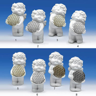 Engel Igor mit Blume des Lebens 