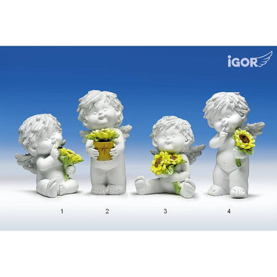Engel Igor mit Sonnenblumen