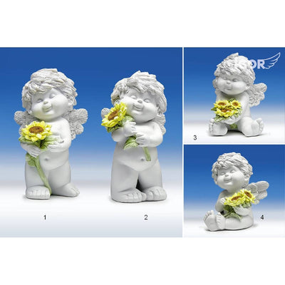 Engel Igor mit Sonnenblumen