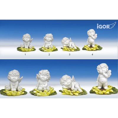 Engel Igor auf Sonnenblumen