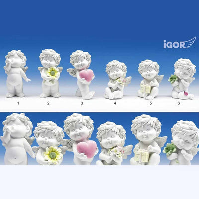 Glücksbringer Engel Igor mit Geschenk