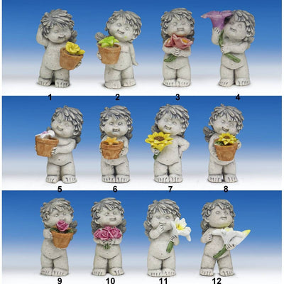 Engel Igor mit Blume