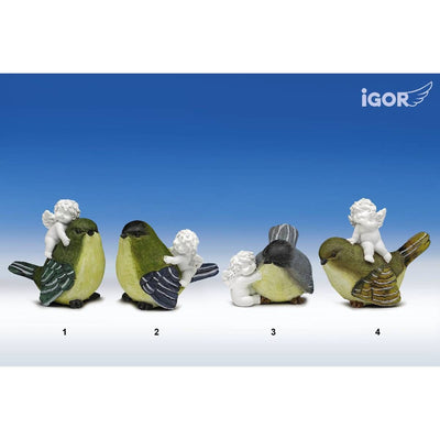 Engel Igor auf Vogel