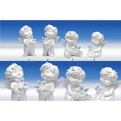 Engel Igor Winterengel mit Eiskristall