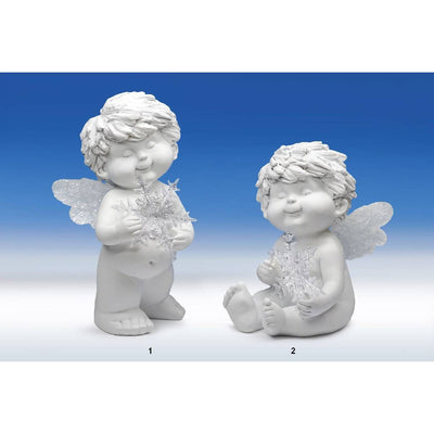 Engel Igor Winterengel mit Eiskristall