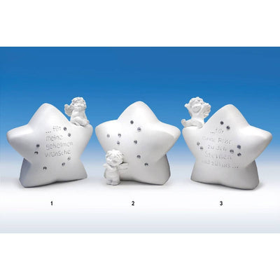 Engel Igor auf Stern-Spardose