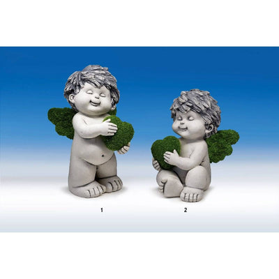 Engel Igor mit grünem Herz