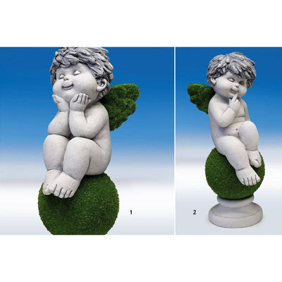 Engel Igor auf Kugelsäule