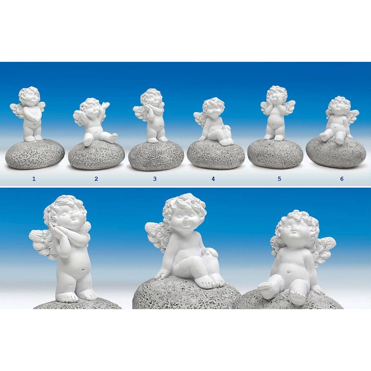 Engel Igor auf Stein