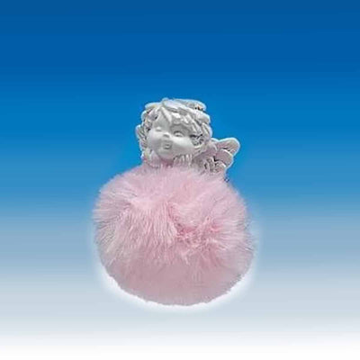 Engel Igor Schlüsselanhänger mit Bommel - Engel-Igor