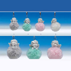 Engel Igor Schlüsselanhänger mit Bommel - Engel-Igor