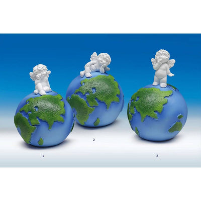 Engel Igor auf Weltkugel Spardose