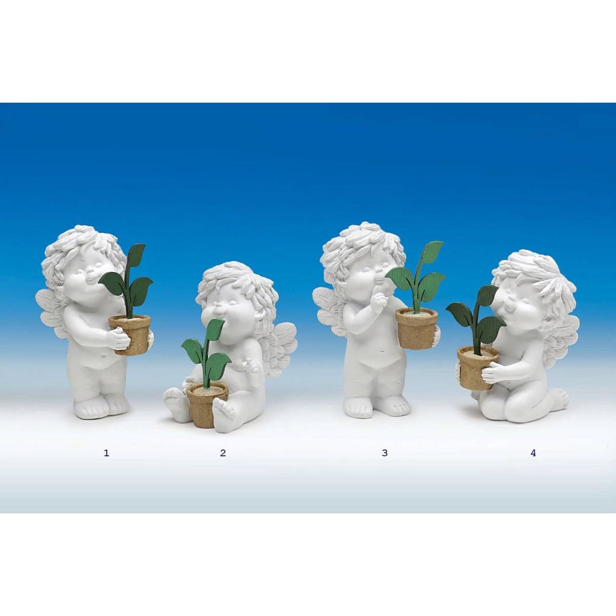 Engel Igor mit Holz-Bäumchen