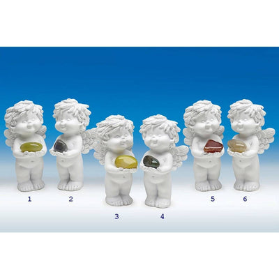 Engel Igor mit Yuhua - Naturstein