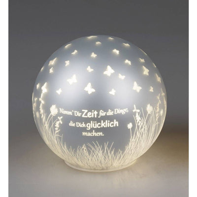 Dekolicht mit Spruch Ø 15 cm