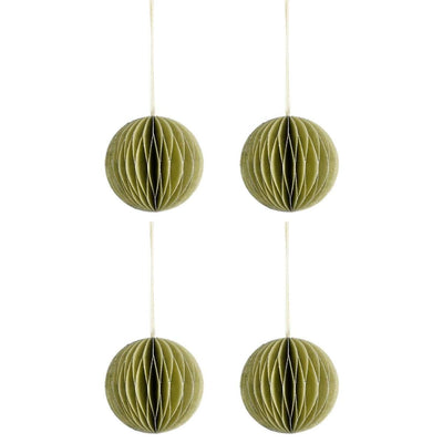 Christbaumschmuck aus Recycling Papier nachhaltig