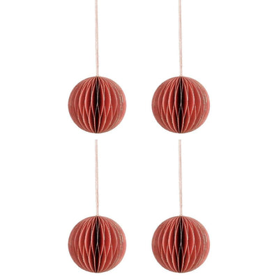 Christbaumschmuck aus Recycling Papier nachhaltig