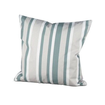 Outdoor Kissen Streifen gruen