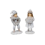 Figuren Winterkinder nostalgisch