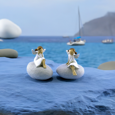 Schutzengel auf Stein