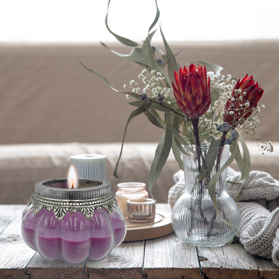 windlicht kerze deko